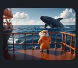 Hamster helps whales